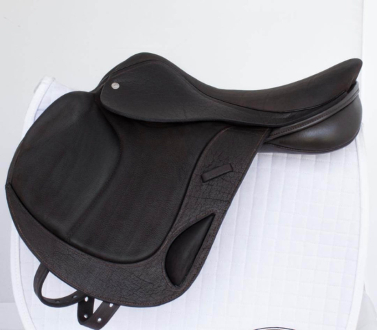 MC mono brn buff - Custom Saddlery, Dressage Saddles | Drakesaddlesavvy.com