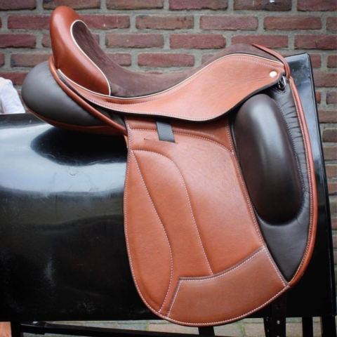 Multi brown vienna Icon - Custom Saddlery, Dressage Saddles | Drakesaddlesavvy.com